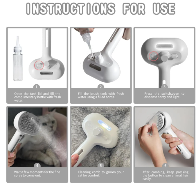 Coat Revive Brush Pet Brush